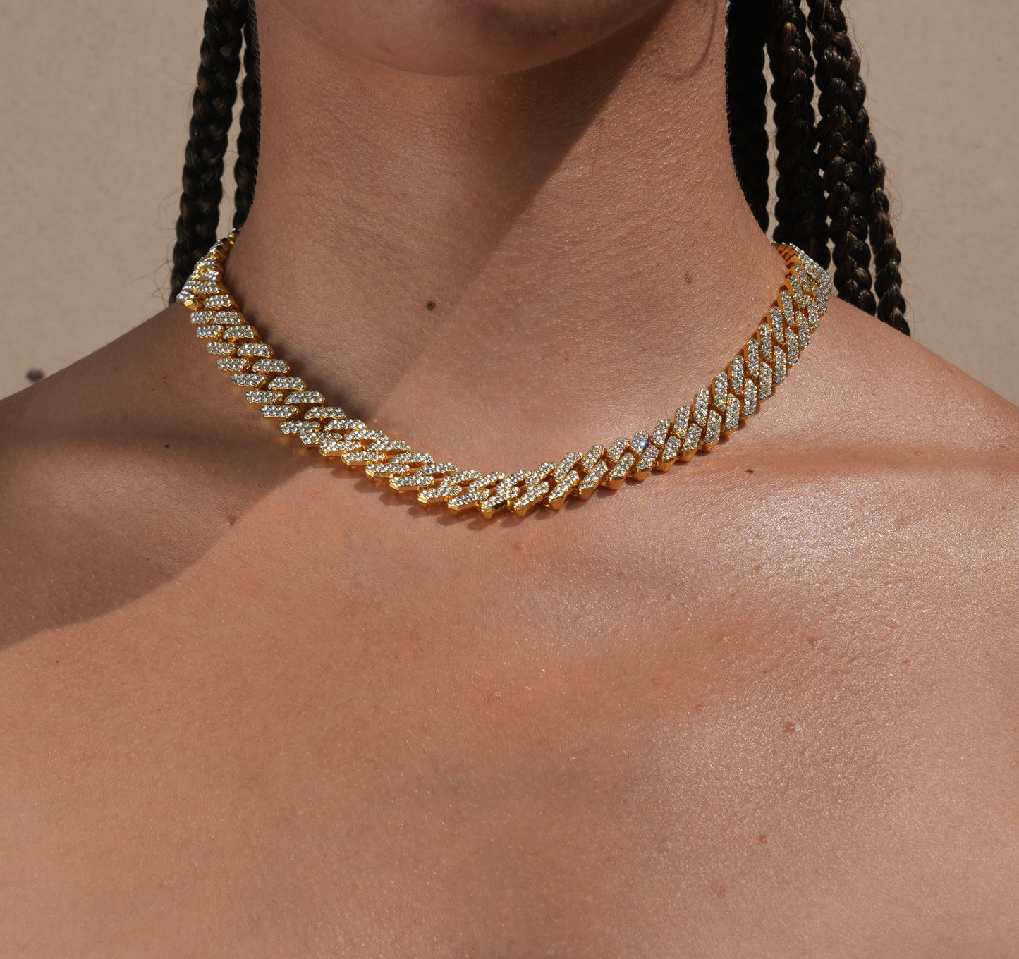 Gold Dainty Cuban Link Choker