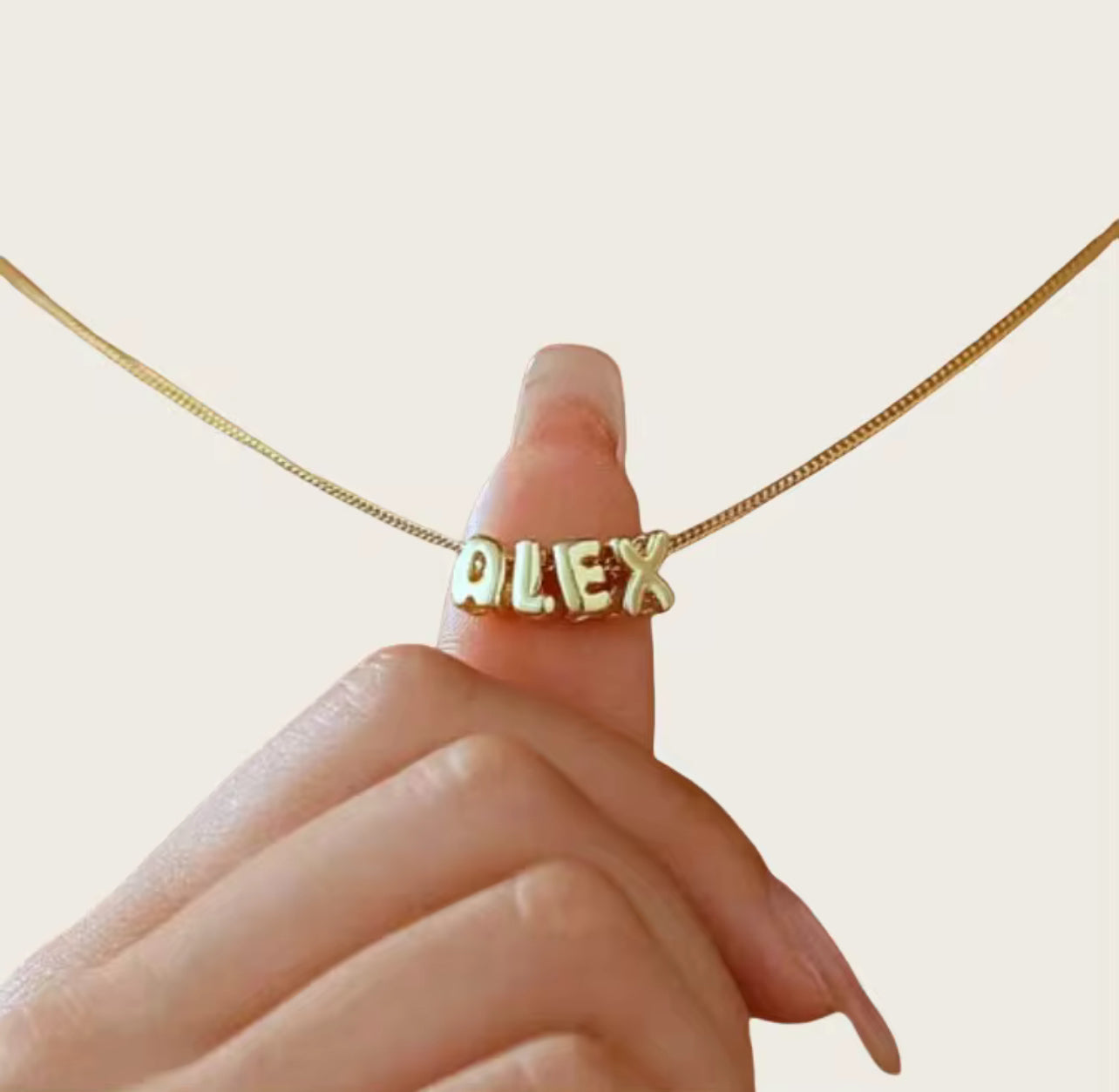 Bubble Letter Nameplate *Ships In 1 Day