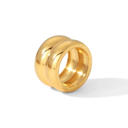 Double Gold Ring