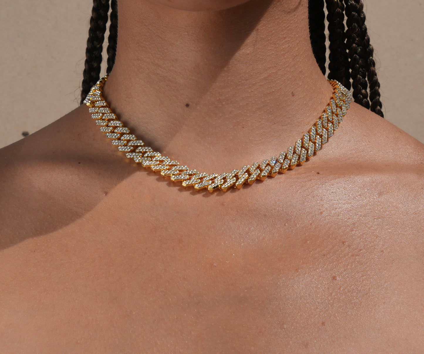 Gold Dainty Cuban Link Choker