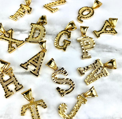 Gold Initial Necklace