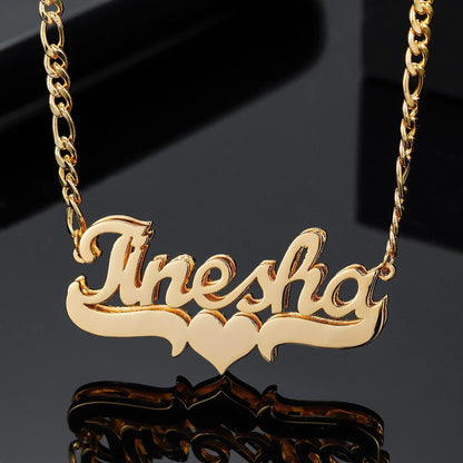 24K Gold Plated Nameplate