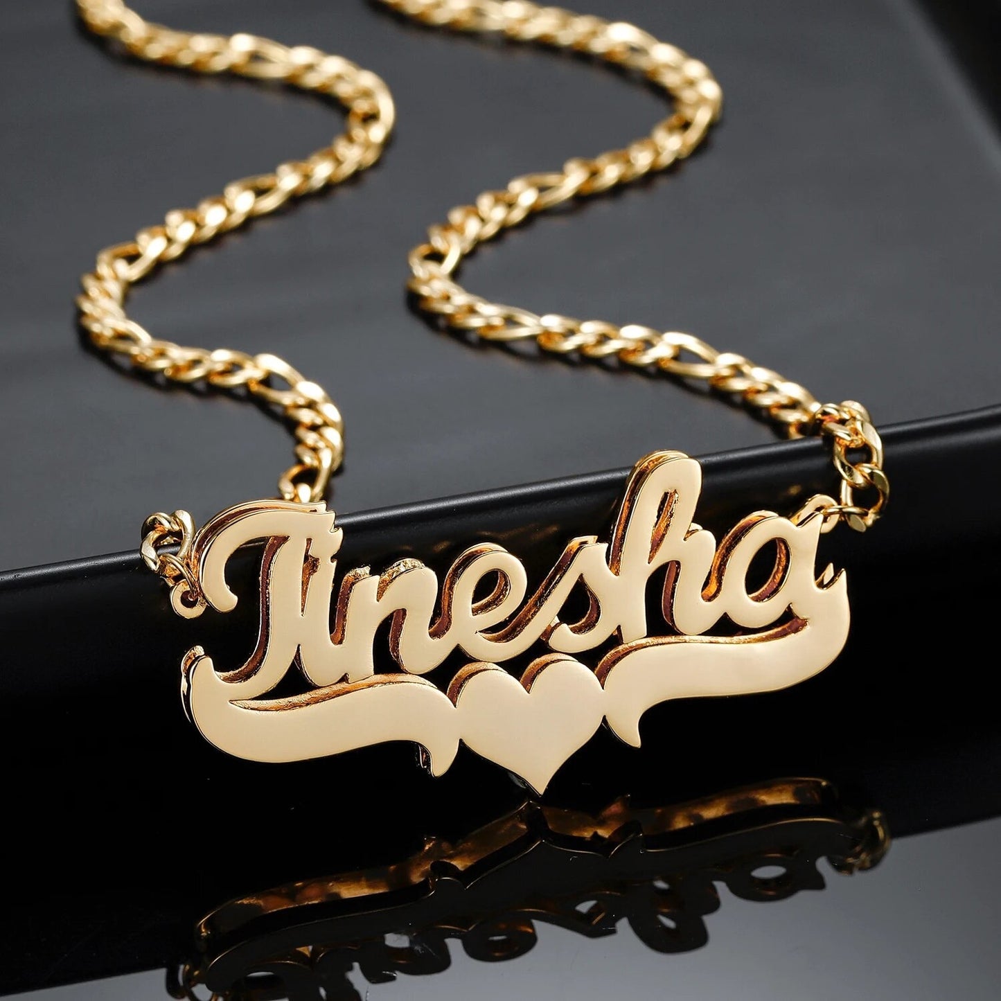 24K Gold Plated Nameplate