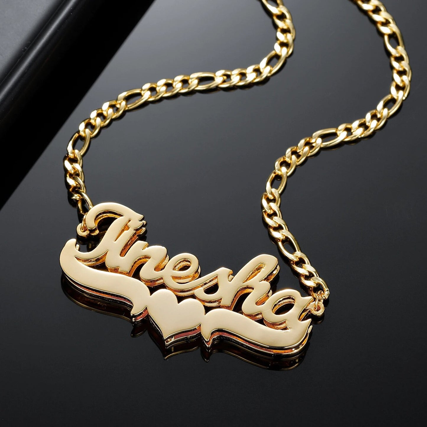 24K Gold Plated Nameplate