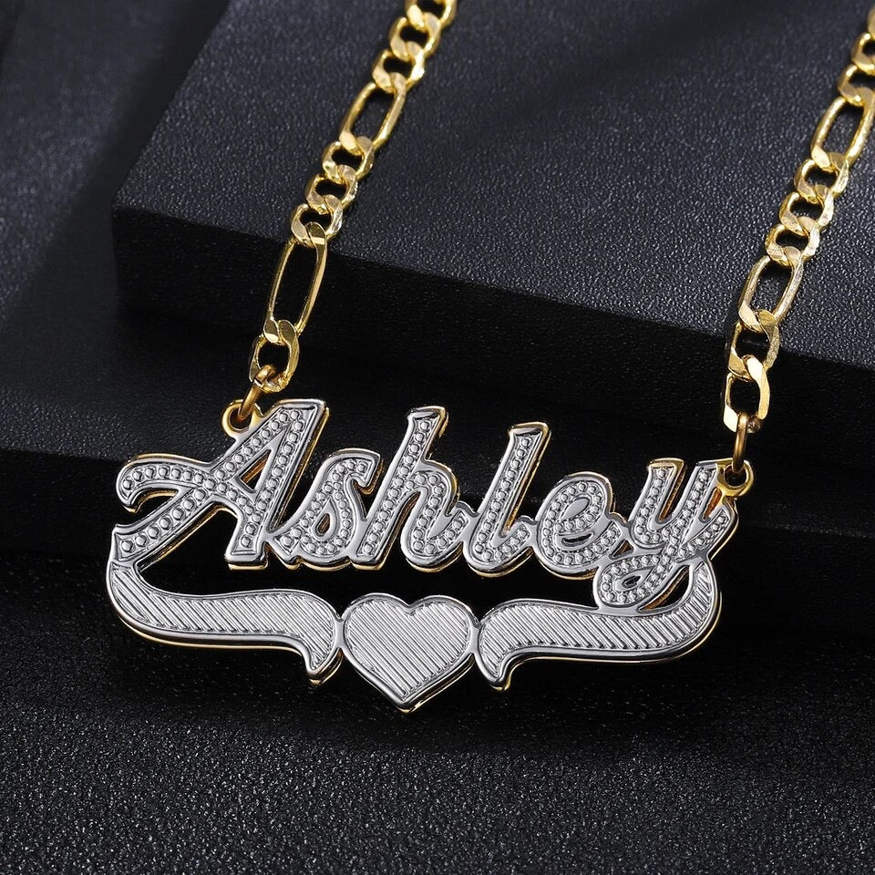 24k Gold Plated Nameplate