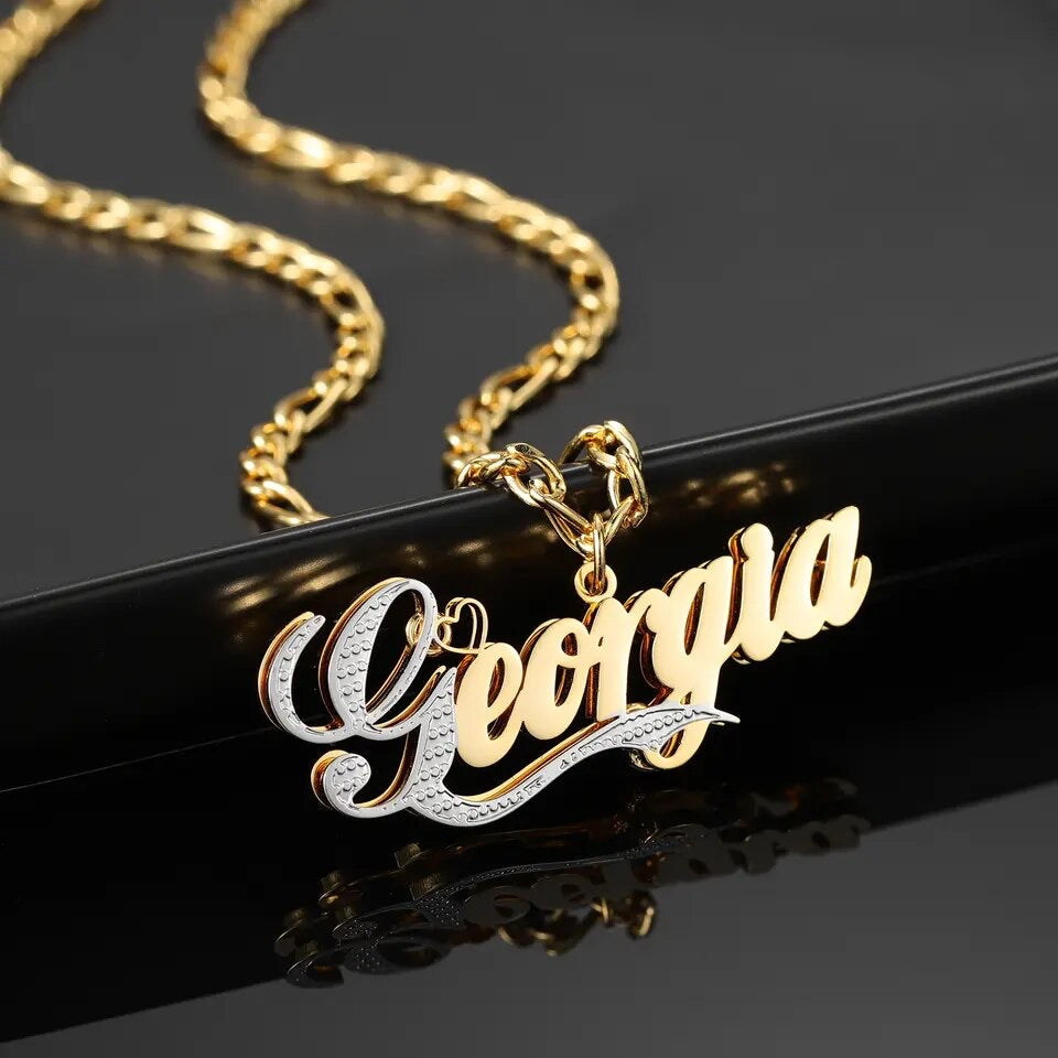 24k Gold Plated Nameplate