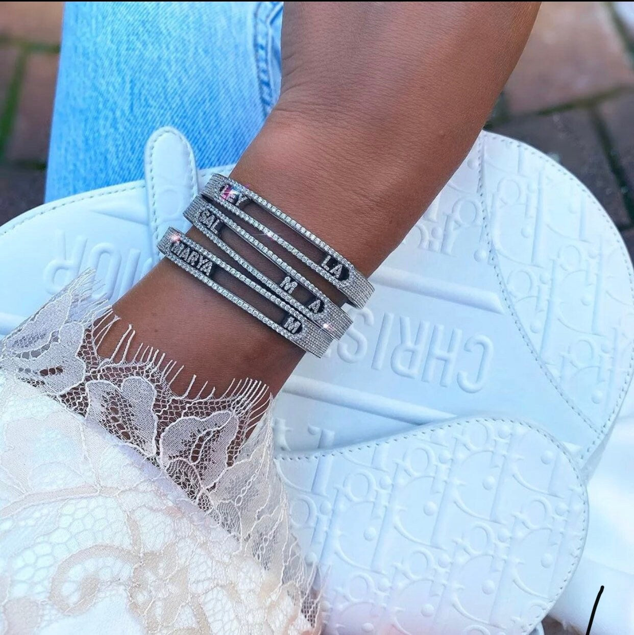Personalized Diamond Bracelet