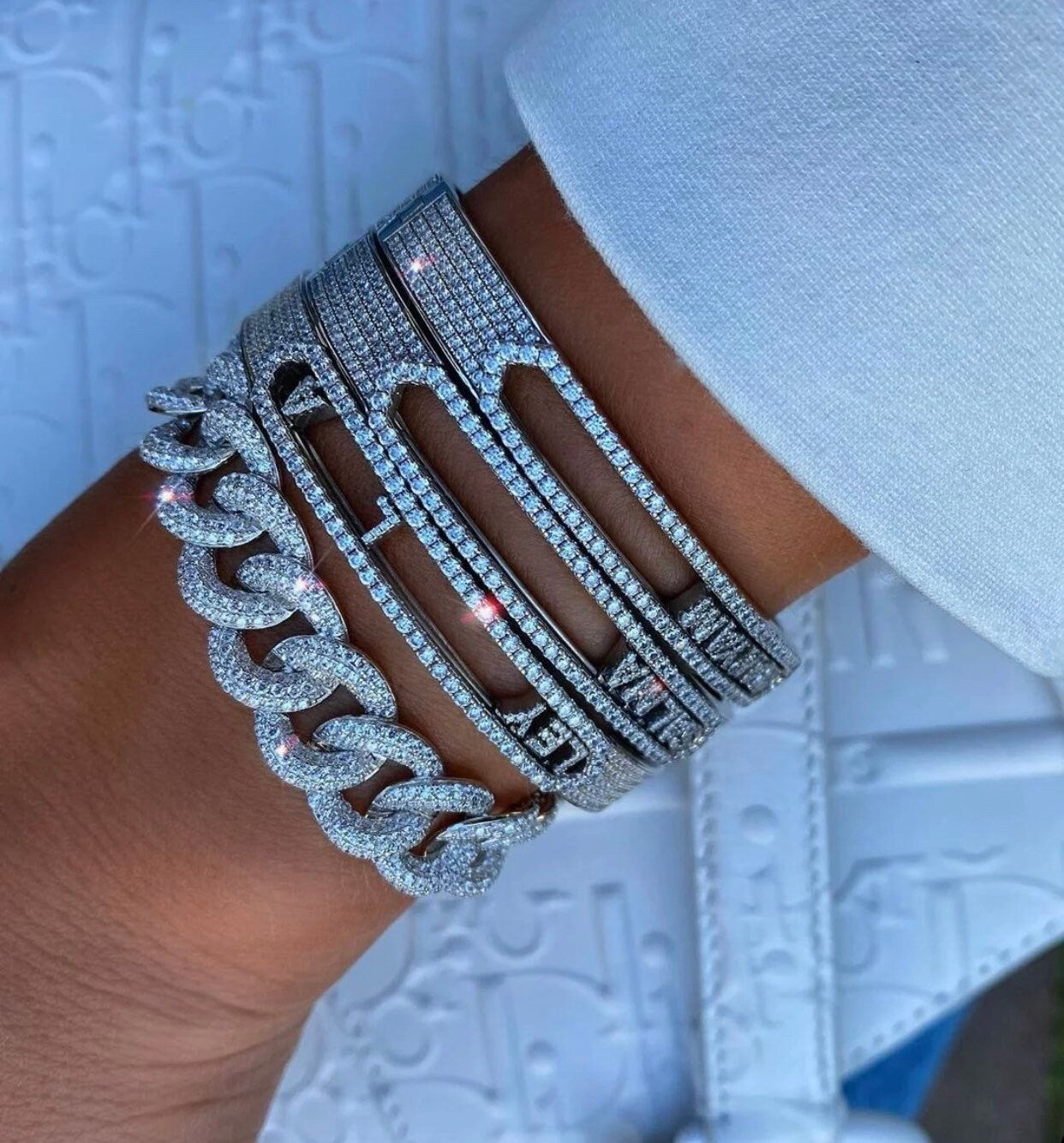 Personalized Diamond Bracelet